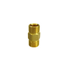 Brass fittings of double screw fittings