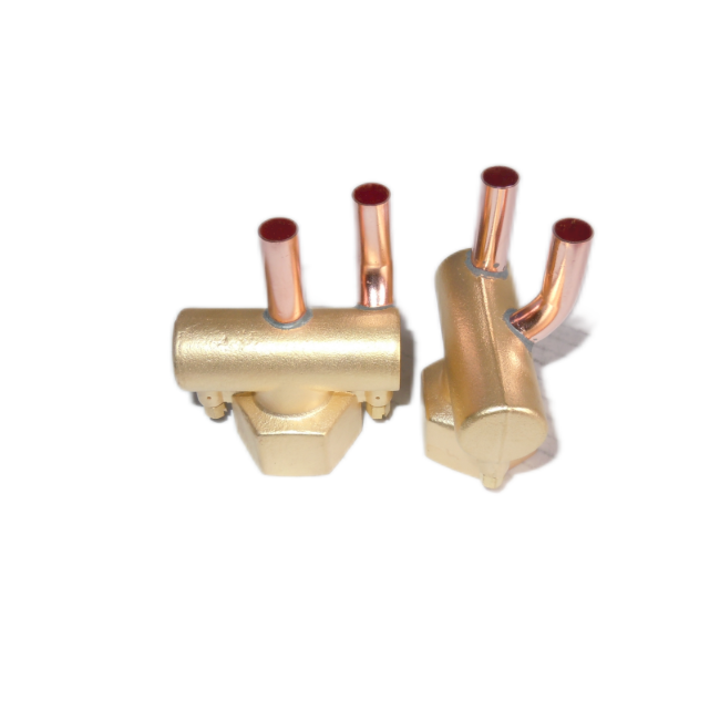 Heat exchangers fittings of water distributor