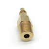 Customized OEM CNC Milling Machined Pipe Fitting Brass Connector