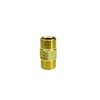 Hexagon joint brass pipe fittings with external thread