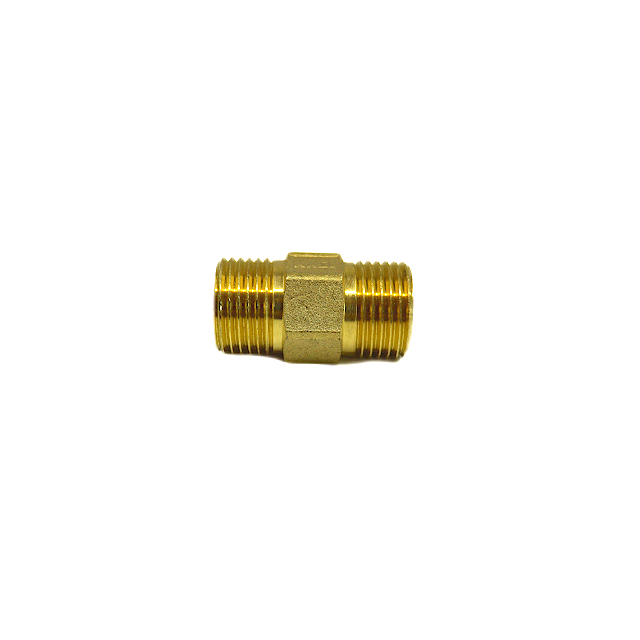 Brass fittings of double screw fittings