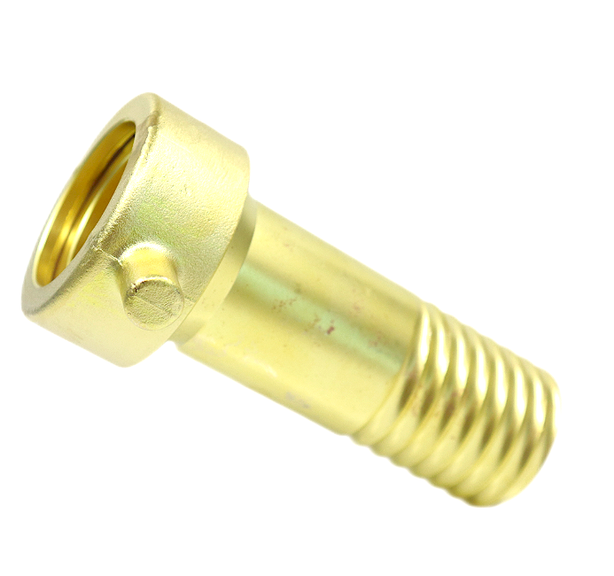 Brass oil meter connection fittings set