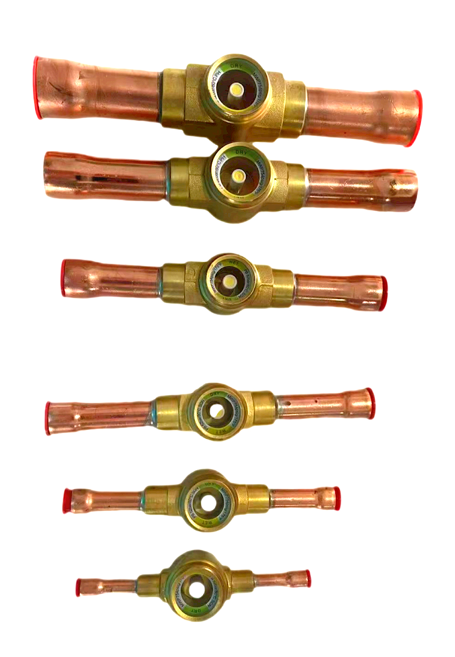 Air conditioner parts of Brass Sight Glass