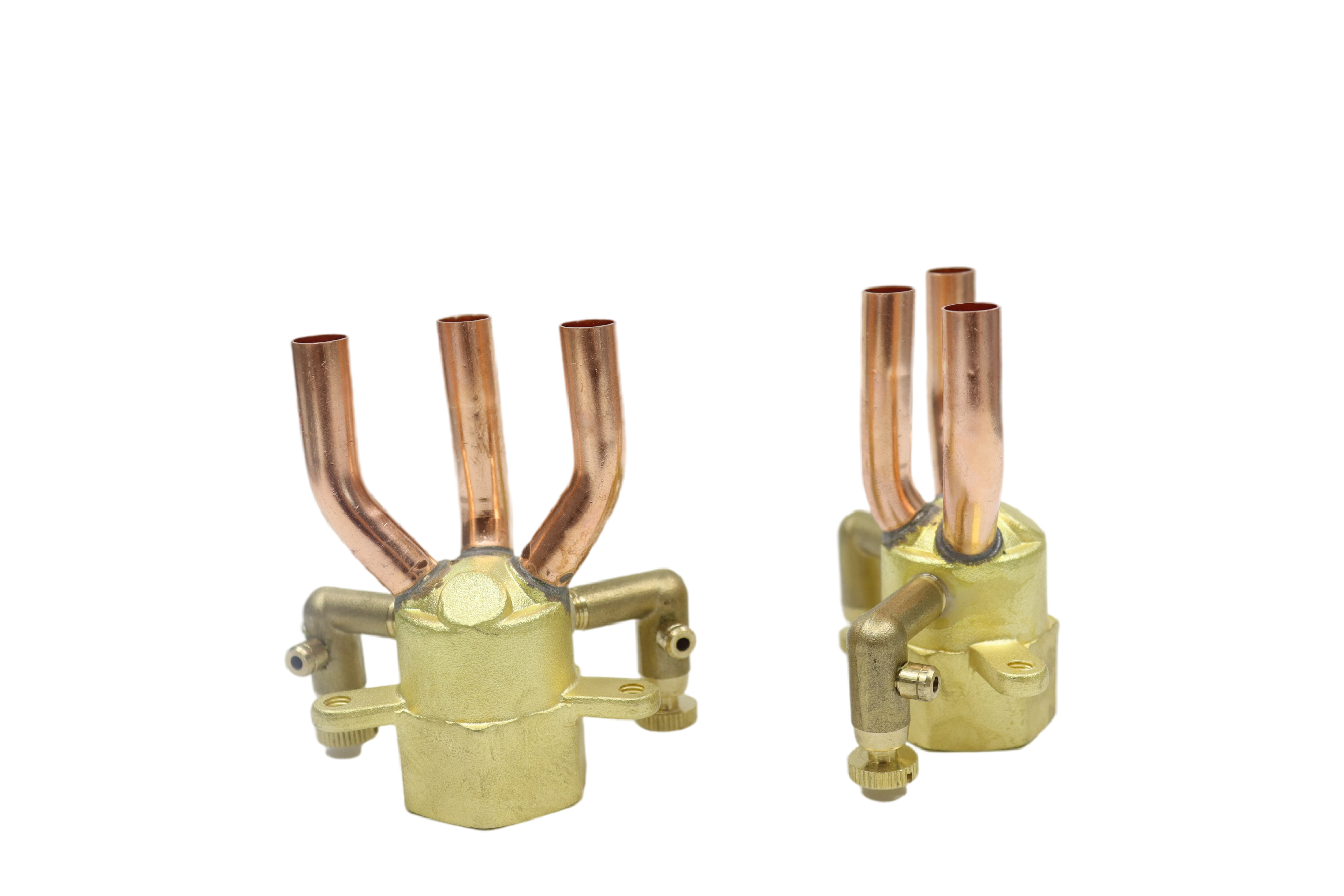 Fan Coil Unit Fitttings-customized brass distributor stream distributor