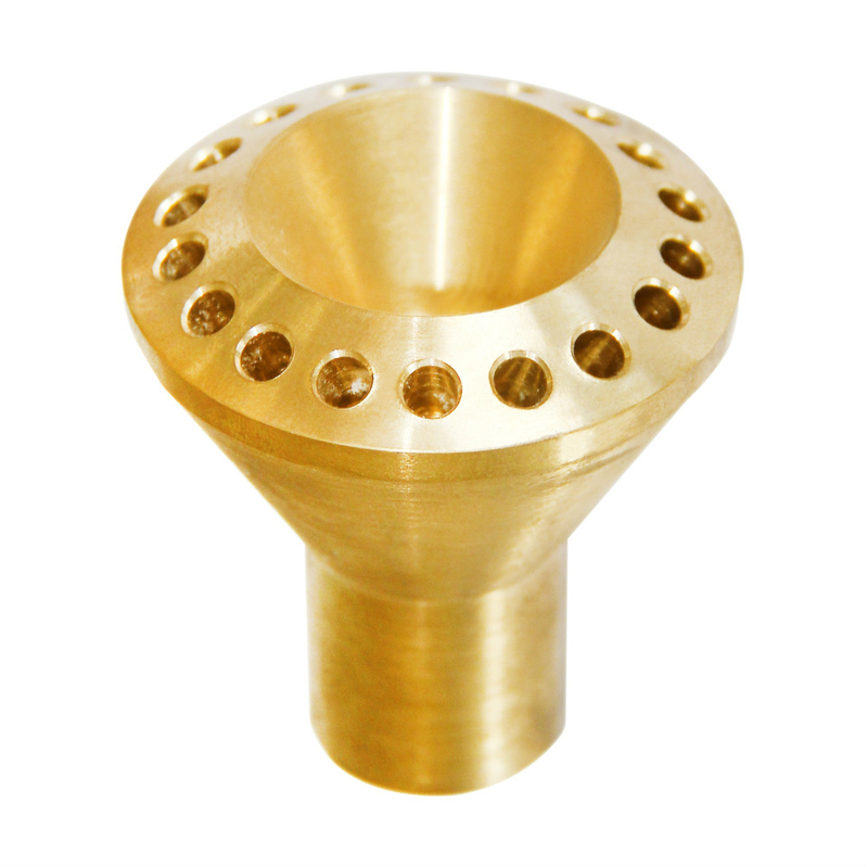 Brass liquid distributor for fan coil units