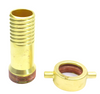 Brass oil meter connection fittings set