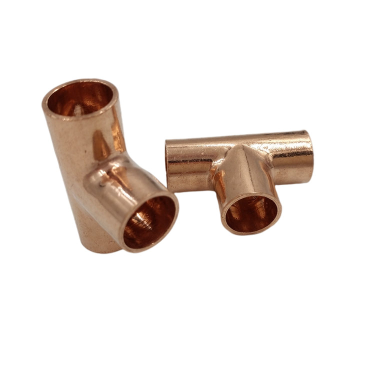 Pipe fittings for hvac system equal tee