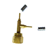 Brass Gas Tee Connector Brass Barbed Hose Fitting