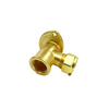 standard hose connector 1/2" 5/8" 3/4" brass elbow