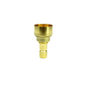 Brass quick connector fittings