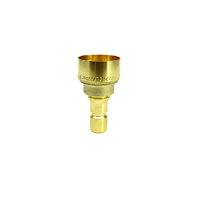 Brass quick connector fittings