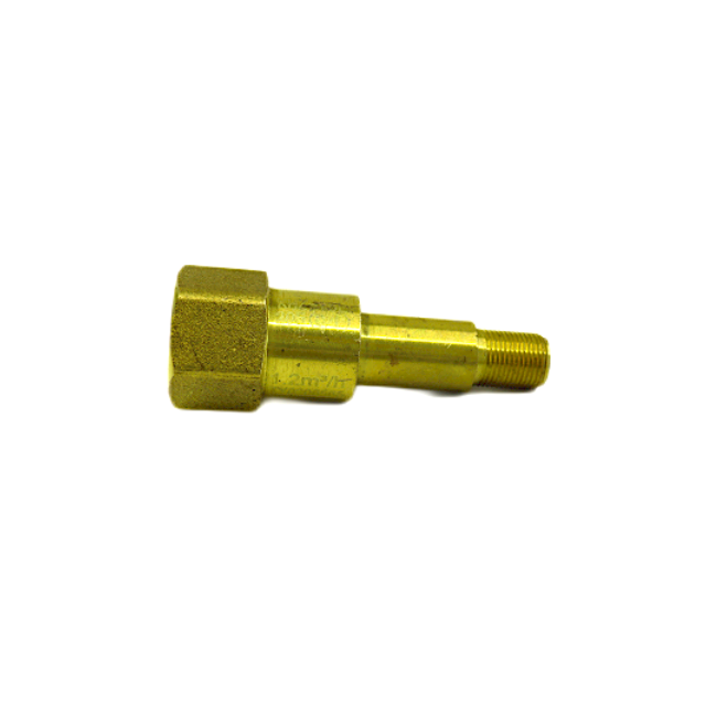 Brass fittings of brass nipple