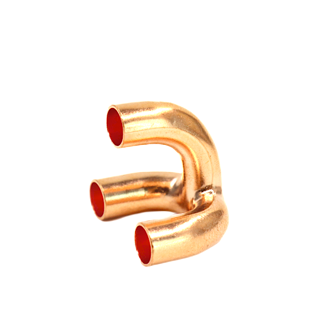 Refrigeration Air Conditioning Copper Tripod Return Bends