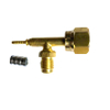 Brass Gas Tee Connector Brass Barbed Hose Fitting