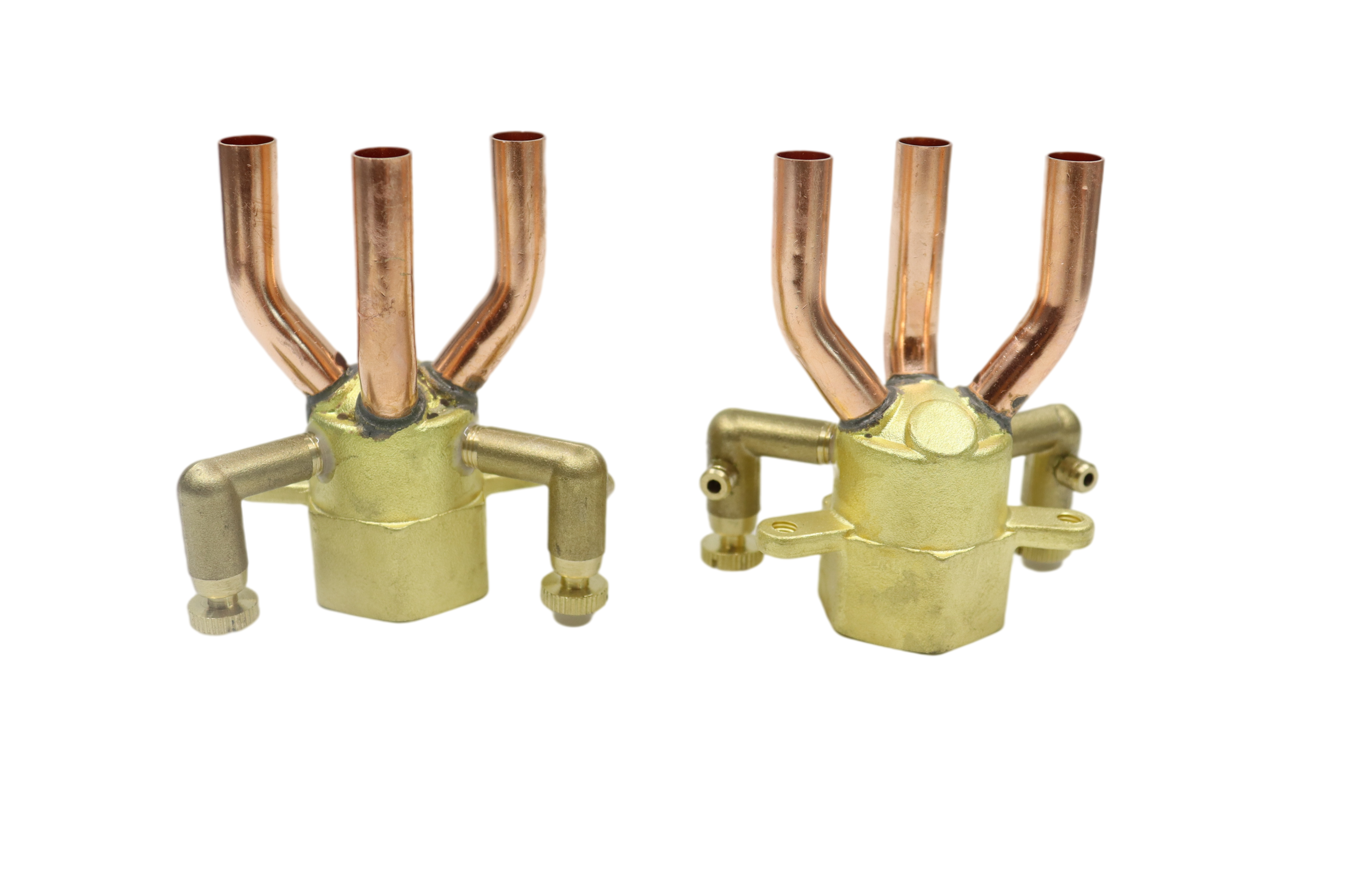 Fan Coil Unit Fitttings-customized brass distributor stream distributor