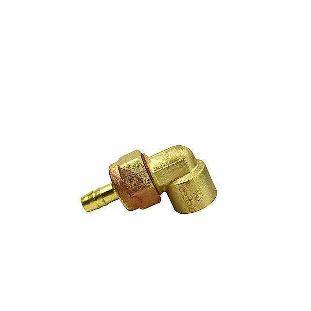 Threaded brass union adapter