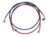 Oil gauge pressure control connection flexible hose with fittings