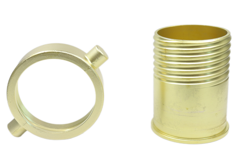 Brass male thread union connector for plumbing system