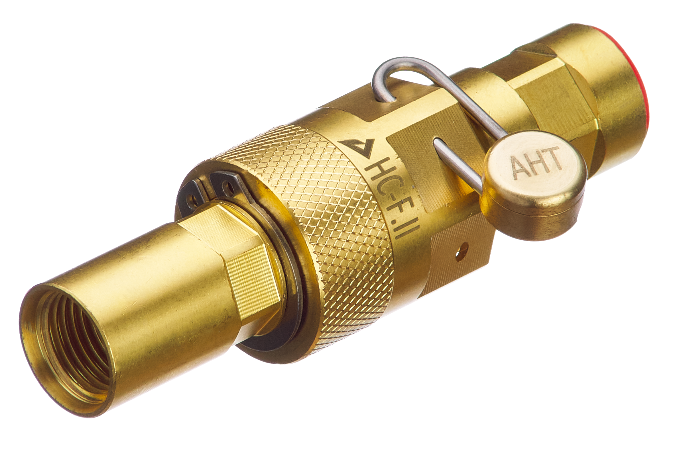 Self-Closing Companion Valve Both Flared With Locking Device